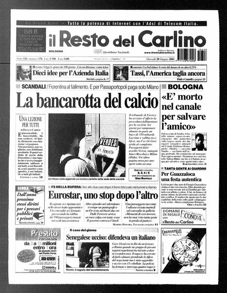 Il Resto del Carlino : giornale dell'Emilia